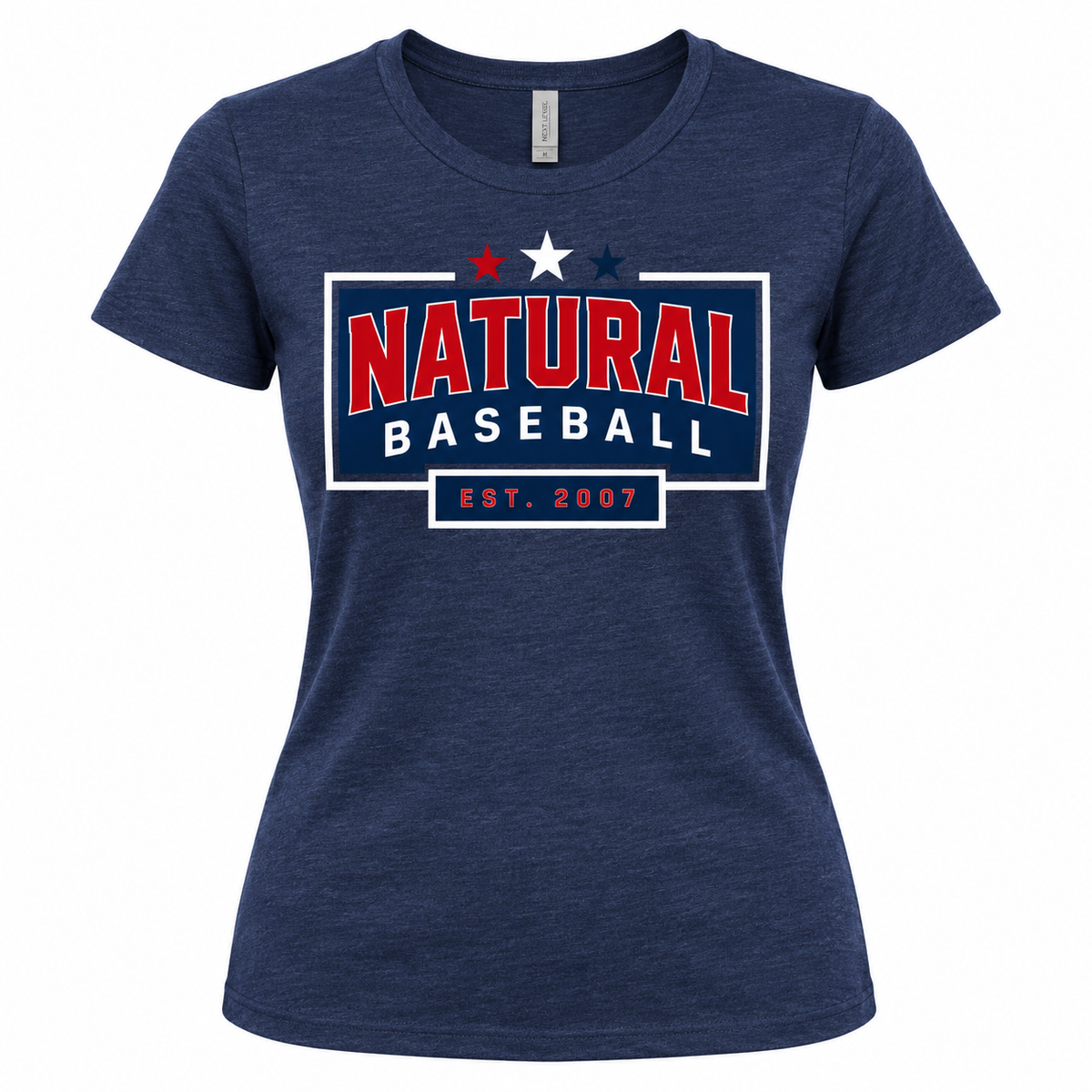 Natural Baseball Heritage Women's Triblend Tee