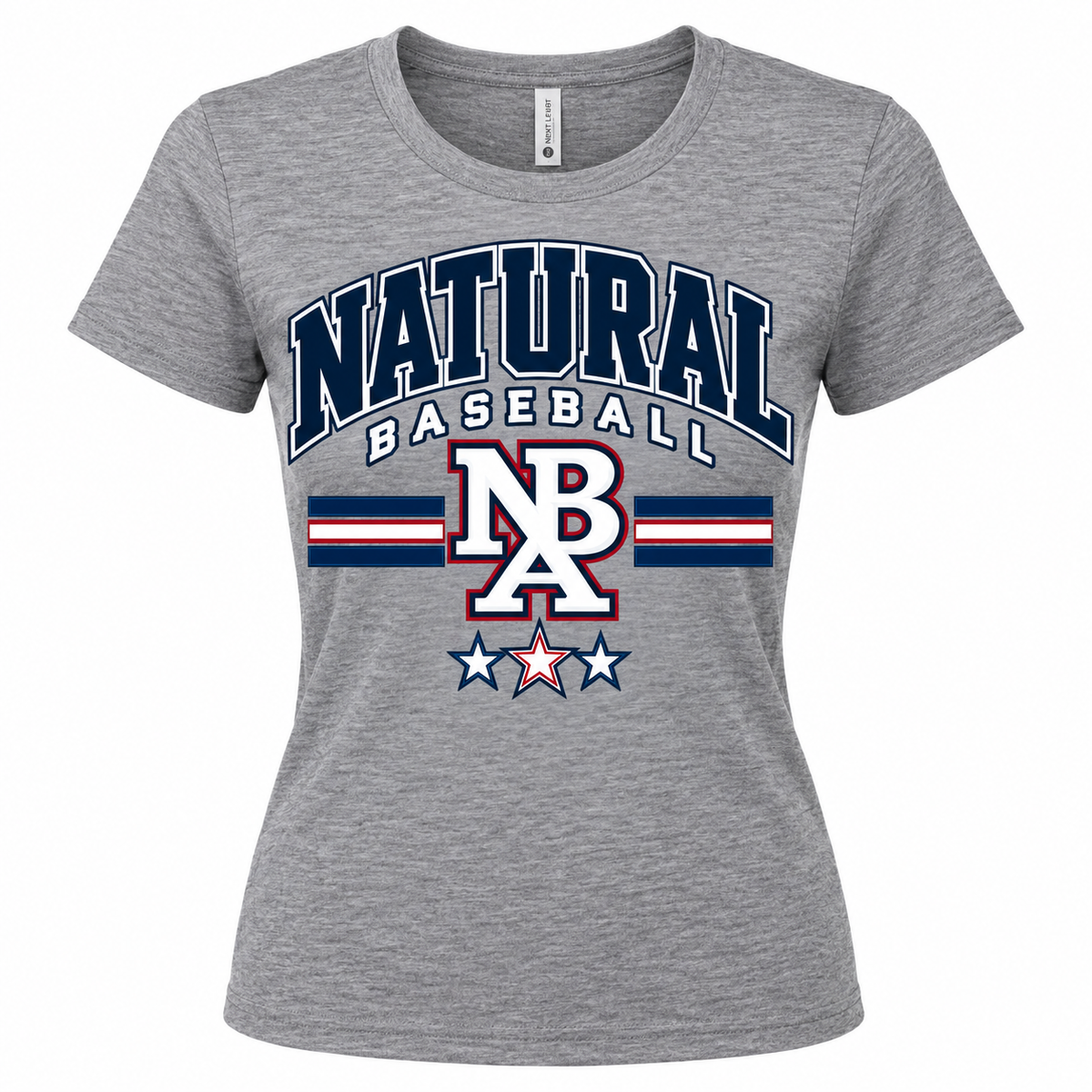 Natural Baseball Varsity Women's Triblend Tee