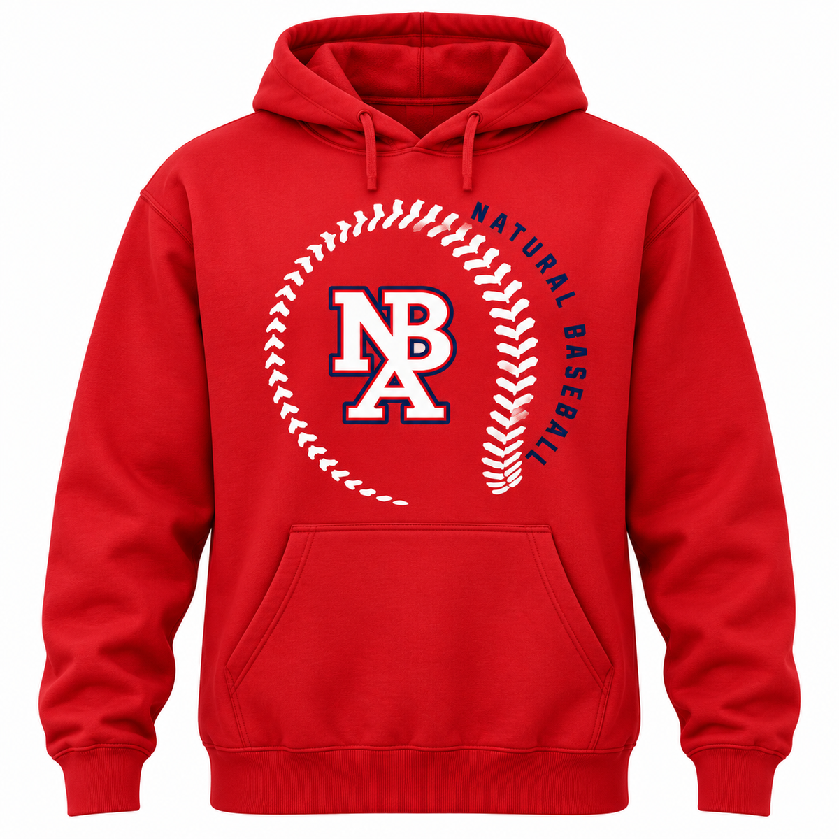 Natural Baseball Seams Premium Hoodie