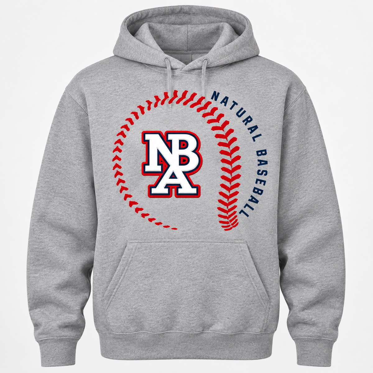 Natural Baseball Seams Premium Hoodie