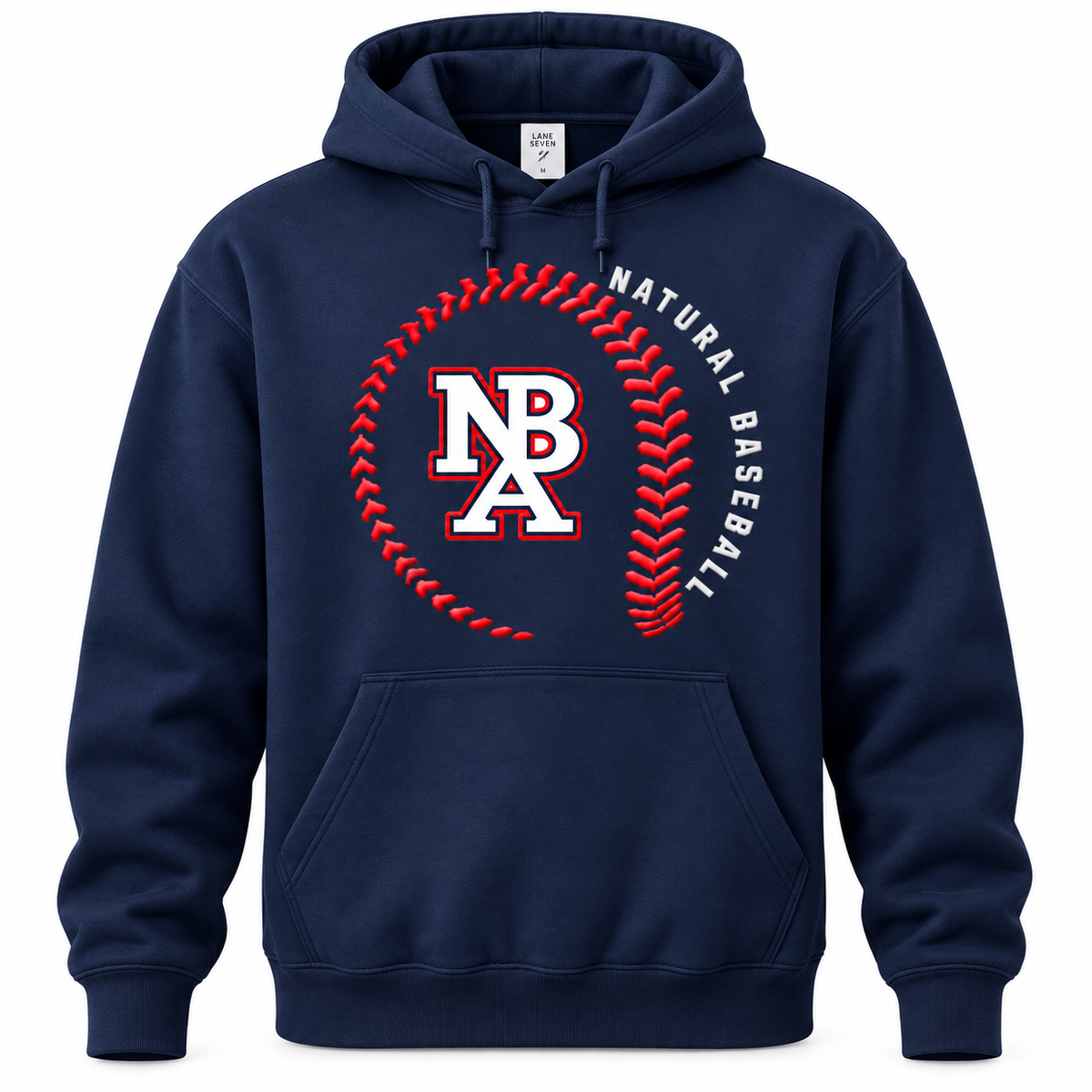 Natural Baseball Seams Premium Hoodie