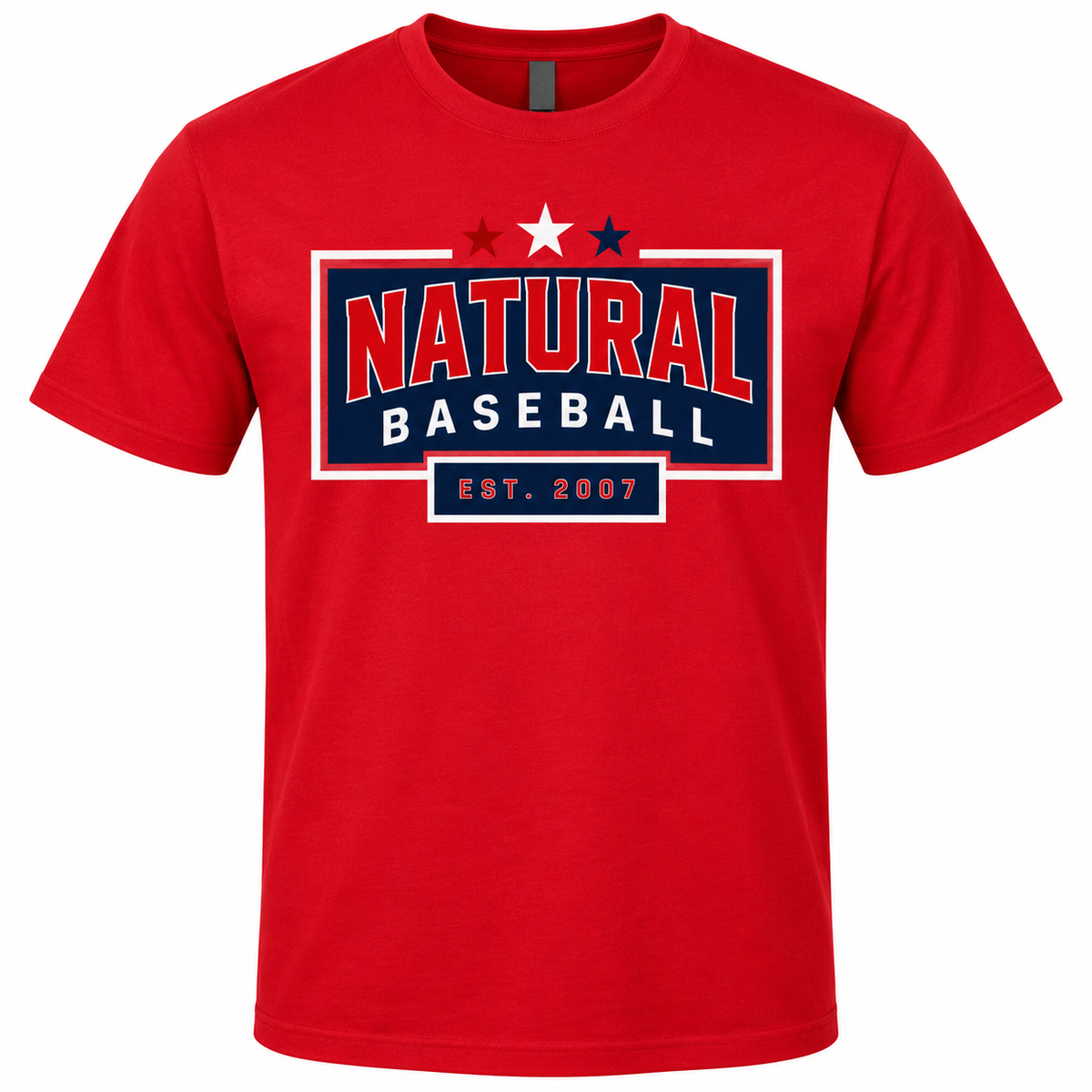 Natural Baseball Heritage Men's Heavyweight Tee