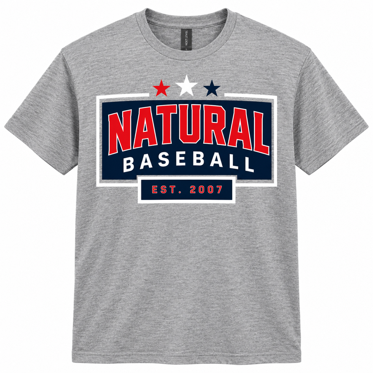 Natural Baseball Heritage Men's Heavyweight Tee