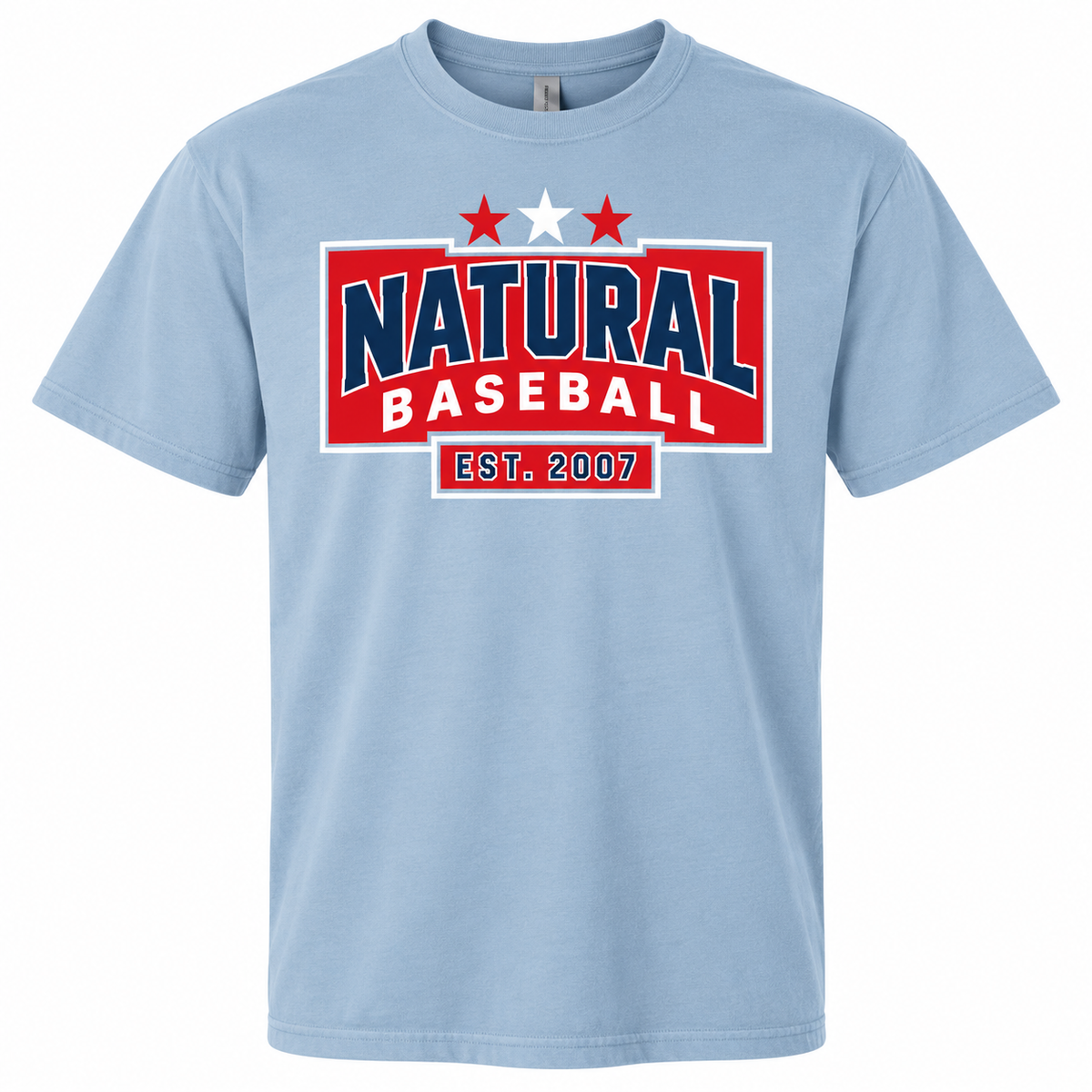 Natural Baseball Heritage Men's Heavyweight Tee