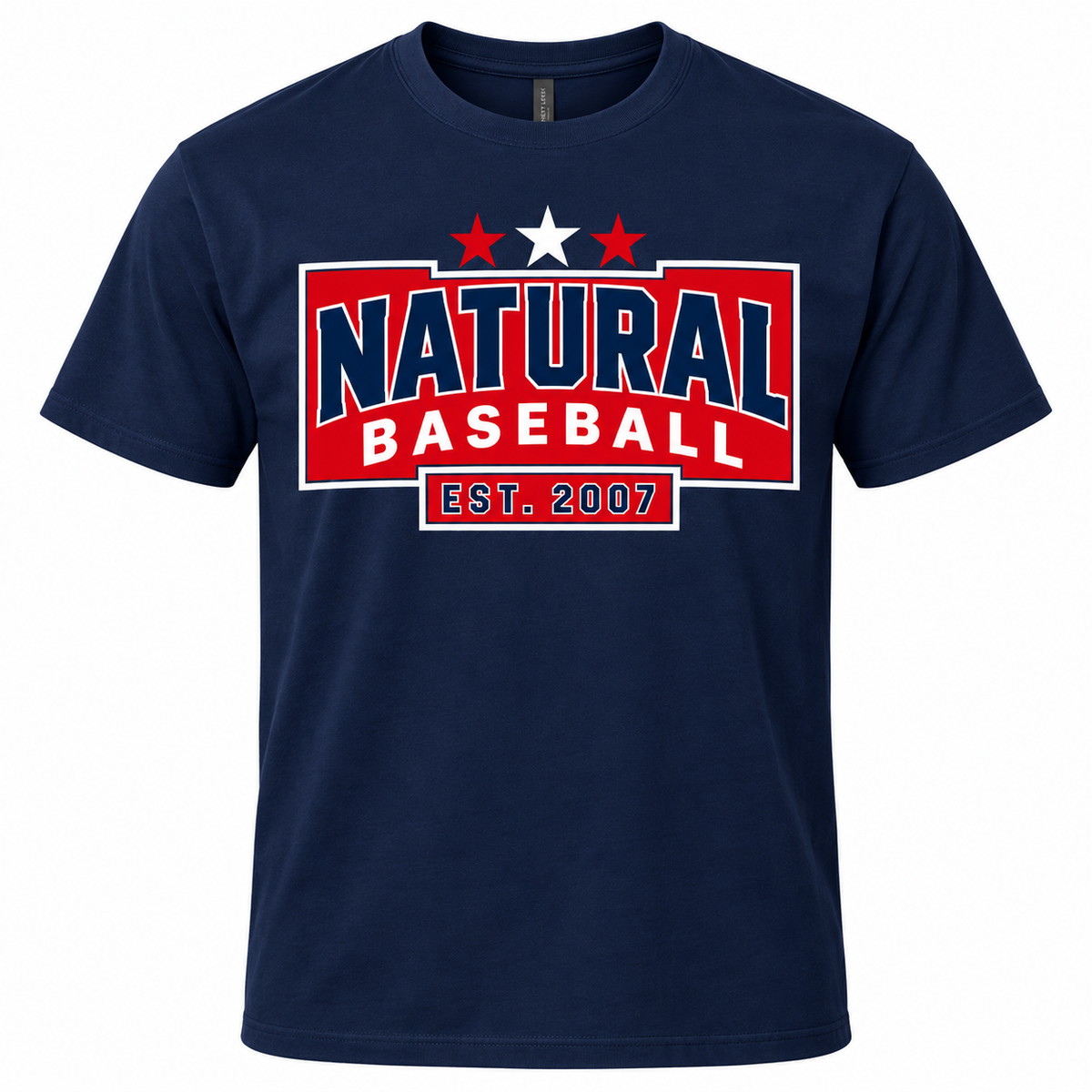 Natural Baseball Heritage Men's Heavyweight Tee