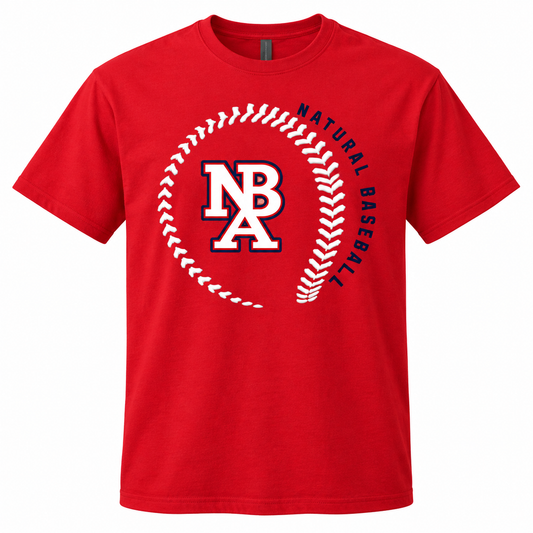 Natural Baseball Seams Men's Heavyweight Tee