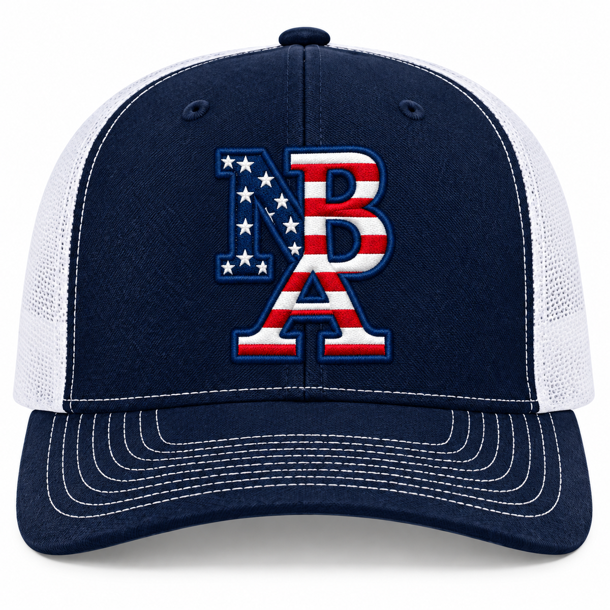 Natural Baseball NBA Trucker Hat