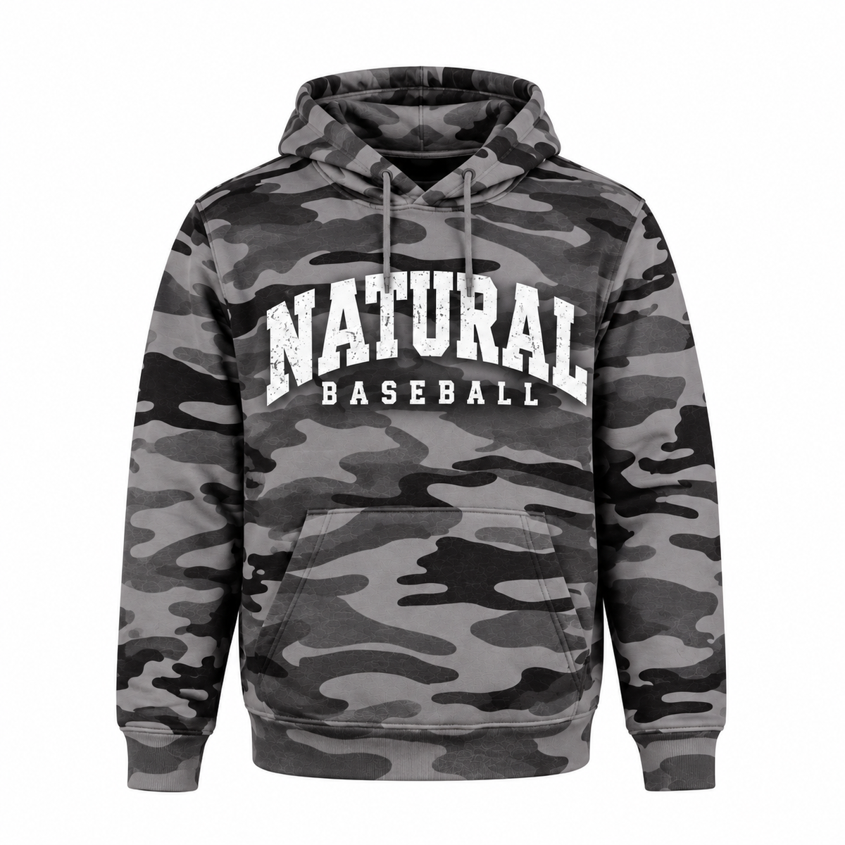 Natural Baseball Camo Hoodie
